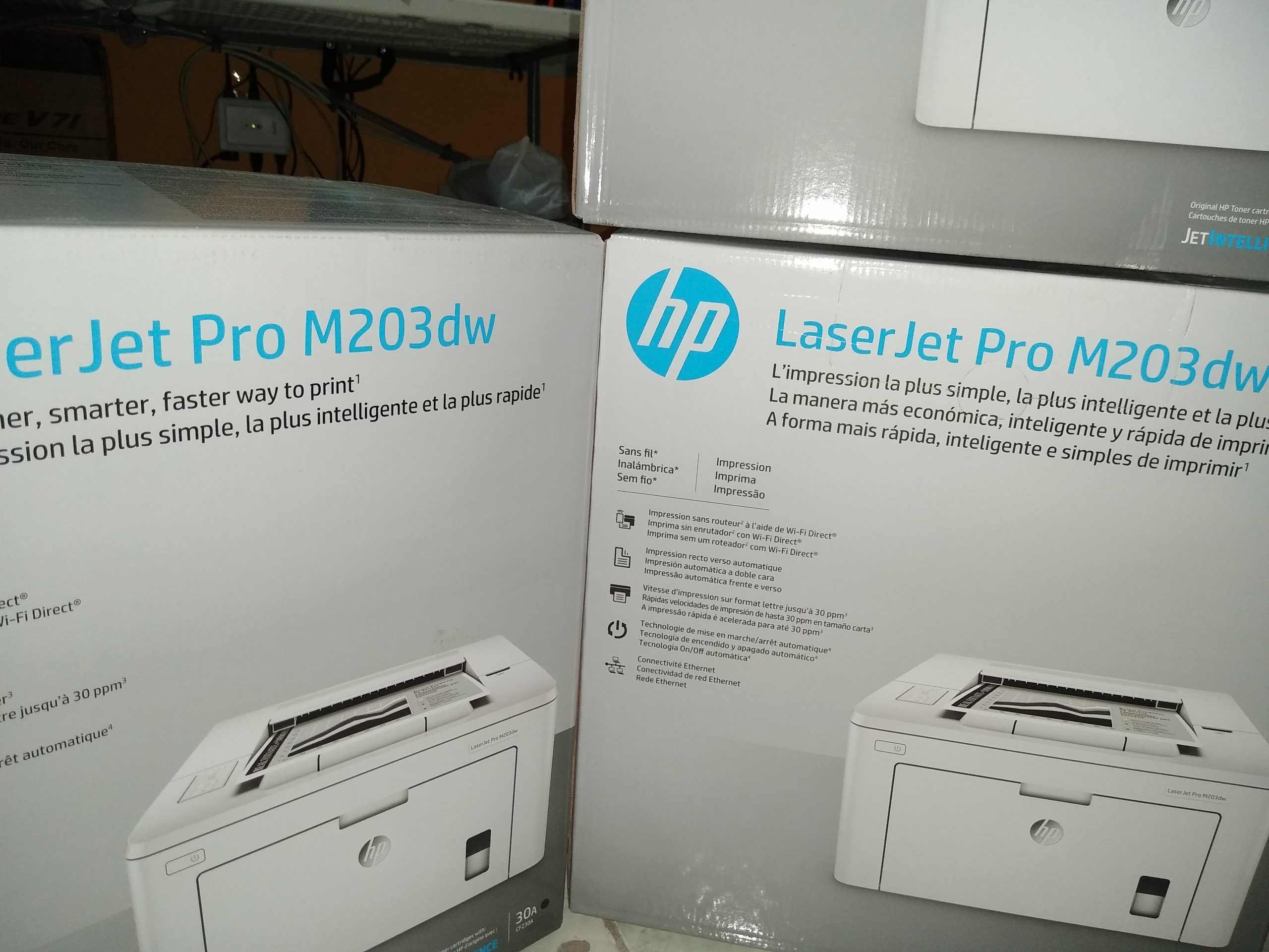 HP laserjet pro M204dw printers